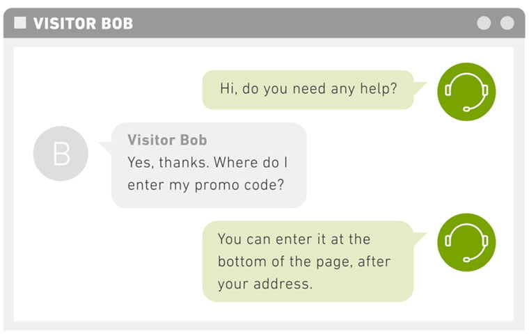 add a live chat to your site